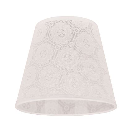 Duolla - Asztali lámpa búra SOFIA XS E14 átmérő 18,5 cm fehér