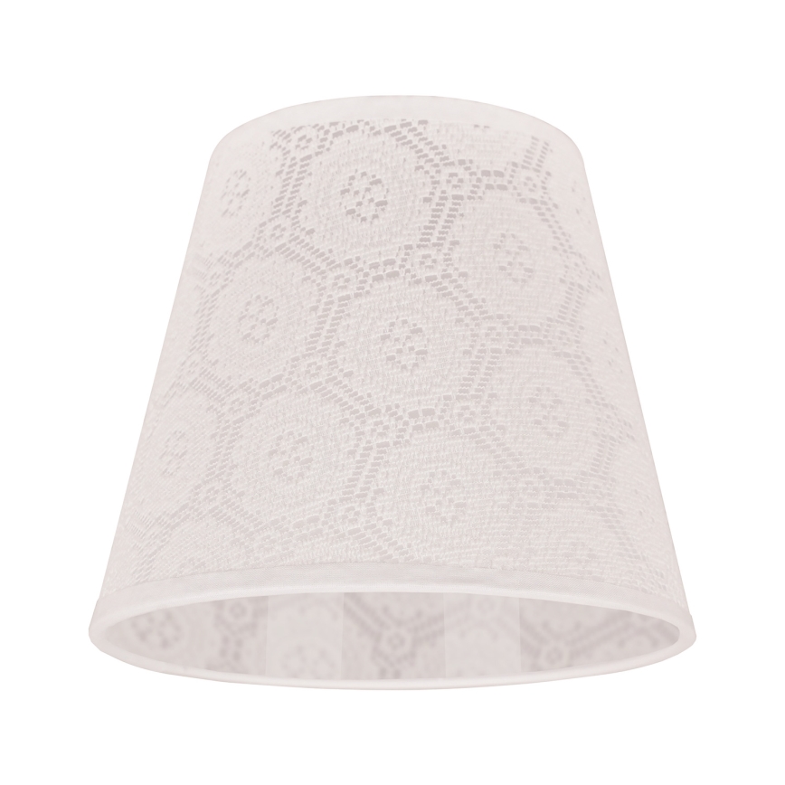 Duolla - Asztali lámpa búra SOFIA XS E14 átmérő 18,5 cm fehér