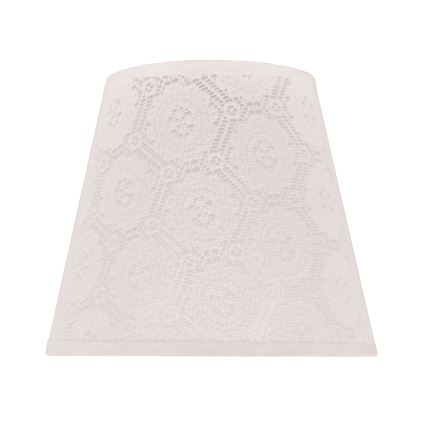 Duolla - Asztali lámpa búra SOFIA XS E14 átmérő 18,5 cm fehér