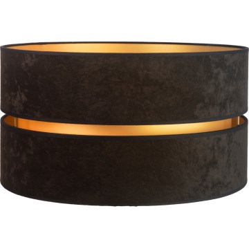 Duolla - Univerzális DUO E27 lámpabúra, 40 cm átmérő, fekete/arany