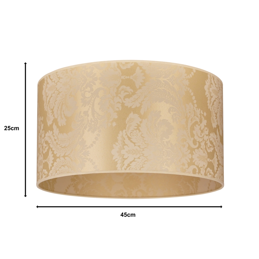 Duolla - Univerzális ROLLER E27 árnyékoló, 45 cm átmérő, arany