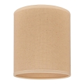 Duolla - Univerzális ROLLER lámpabúra E27, átmérő 13 cm, bézs