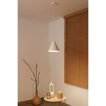 Duolla - Zsinóros csillár IRONLINE 1xG9/3W/230V átm. 25 cm fehér