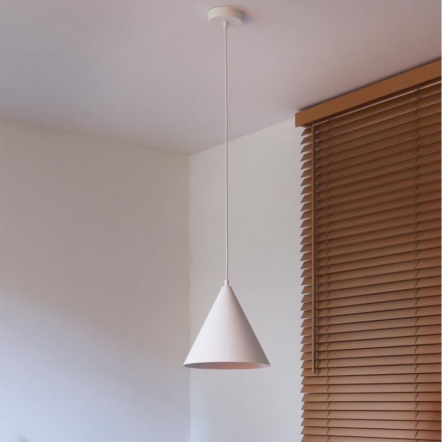 Duolla - Zsinóros csillár IRONLINE 1xG9/3W/230V átm. 25 cm fehér
