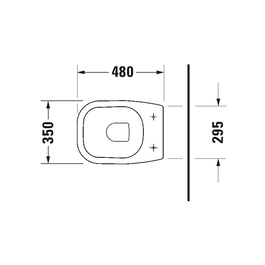 Duravit 21080900002 - álló WC D-CODE kerámia/fényes fehér