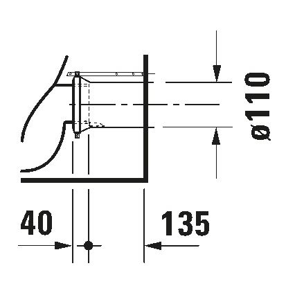 Duravit 21150900002 - Padlóra szerelhető WC D-CODE kerámia/fényes fehér