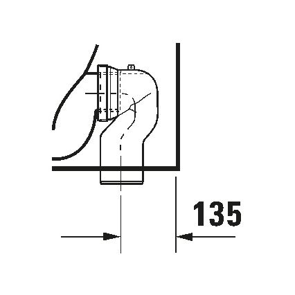 Duravit 21150900002 - Padlóra szerelhető WC D-CODE kerámia/fényes fehér