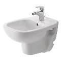 Duravit 22371500002 - Falra szerelhető bidé D-CODE kerámia/fényes fehér