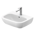 Duravit 23105500002 - Falra szerelhető mosdó D-CODE 55x43 cm kerámia/fényes fehér