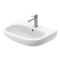 Duravit 23106000002 - D-CODE falra szerelhető mosdó 60x46 cm, kerámia, fényes fehér