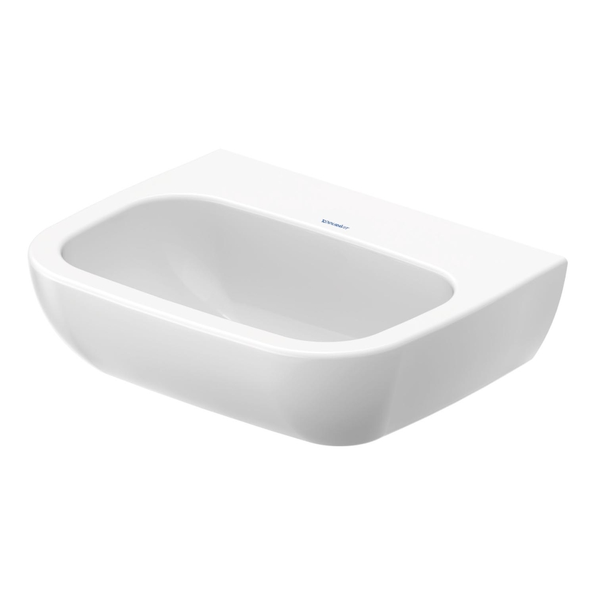 Duravit 23115500702 - Falra szerelhető mosdó D-CODE 55x43 cm kerámia/fényes fehér