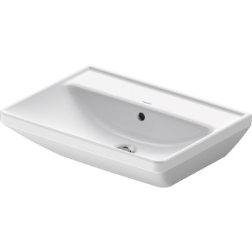 Duravit 2366600060 - D-NEO falra szerelhető mosdó 60x44 cm, kerámia, fényes fehér