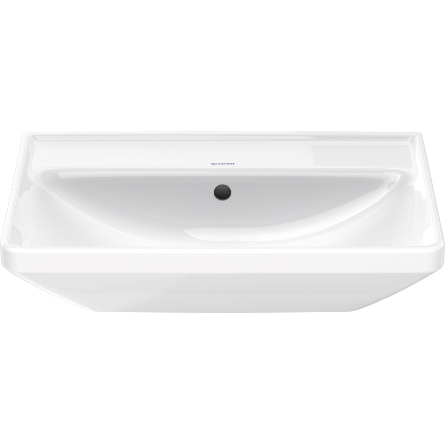 Duravit 2366600060 - D-NEO falra szerelhető mosdó 60x44 cm, kerámia, fényes fehér
