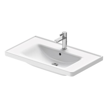 Duravit 2367800000 - Falra szerelhető D-NEO mosdó 80x48 cm, kerámia, fényes fehér