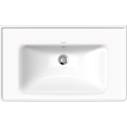 Duravit 2367800060 - Falra szerelhető mosdó D-NEO 80x48 cm kerámia/fényes fehér