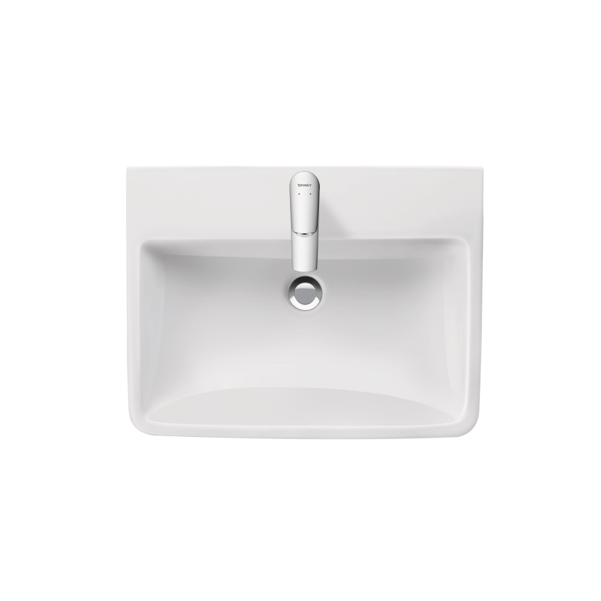 Duravit 23756500002 - Falra szerelhető D-NEO mosdó 65x46 cm kerámia/fényes fehér