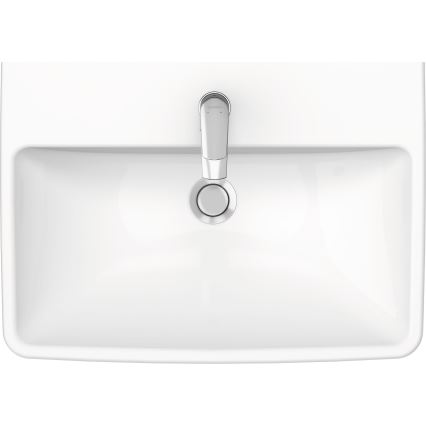 Duravit 23756500002 - Falra szerelhető D-NEO mosdó 65x46 cm kerámia/fényes fehér