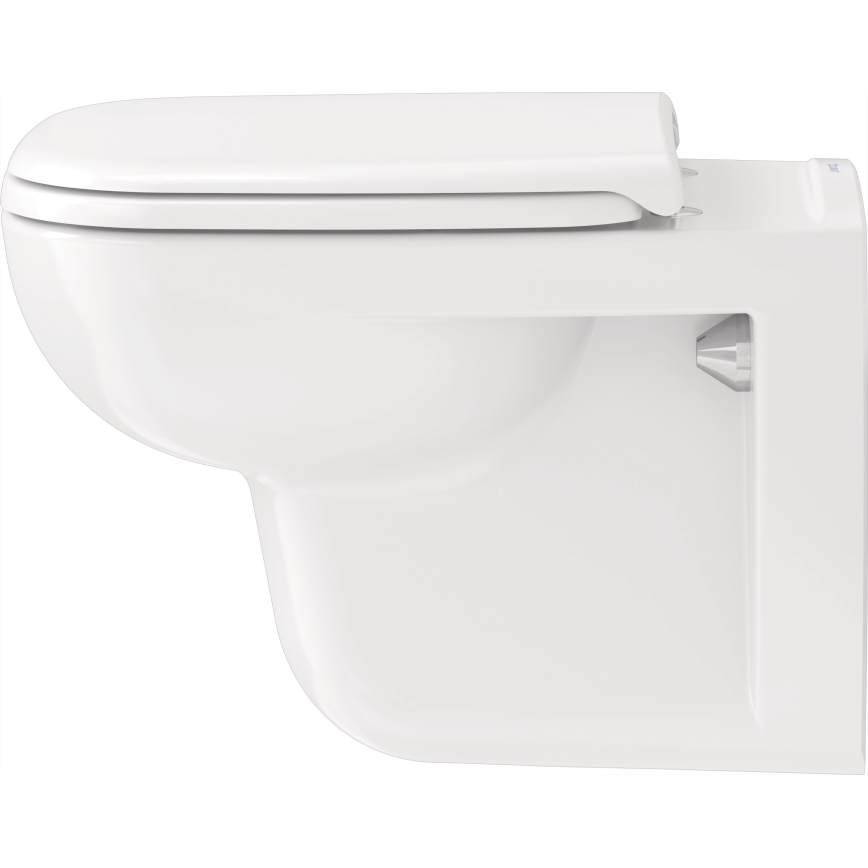Duravit 25350900002 - Függesztett WC D-CODE kerámia/fényes fehér