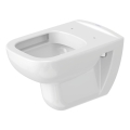 Duravit 25700920002 - Függesztett perem nélküli WC D-CODE kerámia/fényes fehér