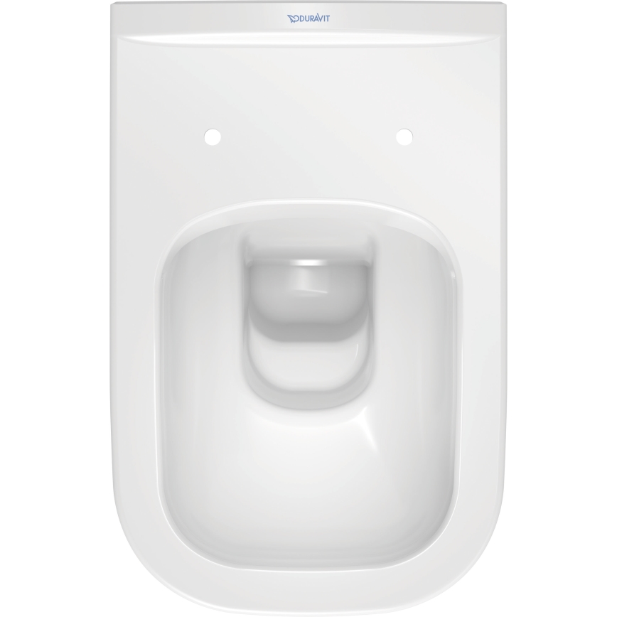 Duravit 25700920002 - Függesztett perem nélküli WC D-CODE kerámia/fényes fehér