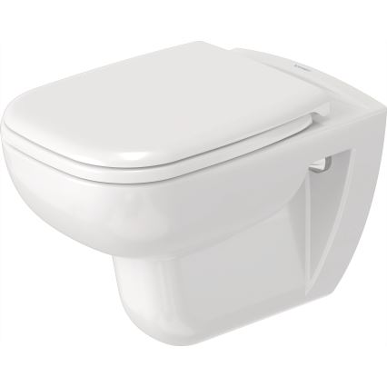 Duravit 25700920002 - Függesztett perem nélküli WC D-CODE kerámia/fényes fehér