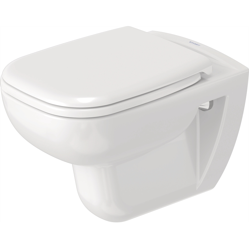 Duravit 25700920002 - Függesztett perem nélküli WC D-CODE kerámia/fényes fehér