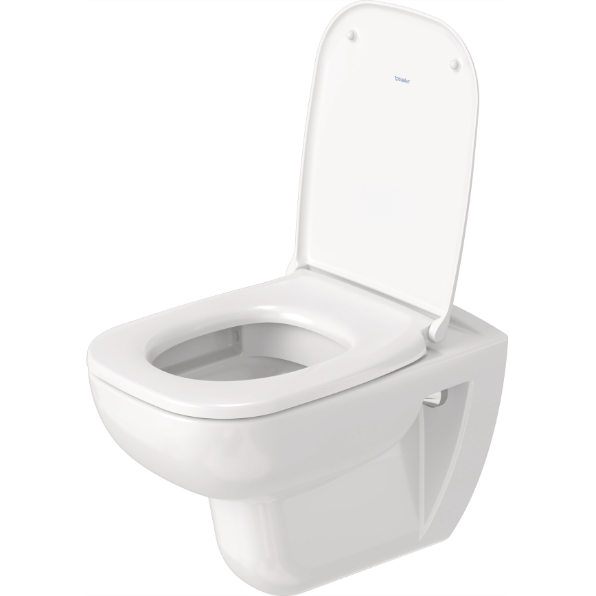 Duravit 25700920002 - Függesztett perem nélküli WC D-CODE kerámia/fényes fehér