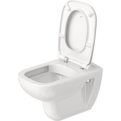 Duravit 25700920002 - Függesztett perem nélküli WC D-CODE kerámia/fényes fehér