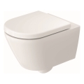 Duravit 29030900212 - Perem nélküli függesztett WC D-CODE, kerámia / fényes fehér
