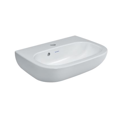 Duravit 7054500002 - Függesztett mosdó D-CODE 45x34 cm kerámia/fényes fehér