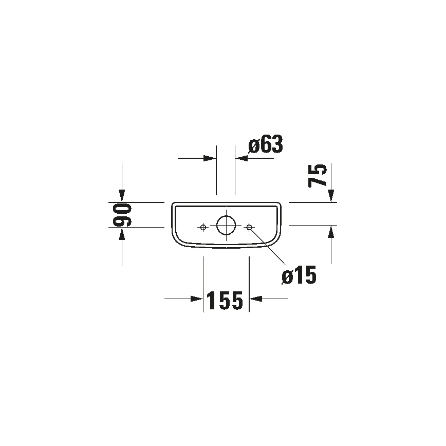 Duravit 927000004 - WC-öblítőtartály D-CODE 6/3l kerámia/fehér