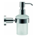 Duravit 99161000 -Falra szerelhető szappanadagoló D-CODE 390 ml matt üveg/fényes króm