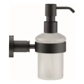 Duravit 99164600 - Falra szerelhető szappanadagoló D-CODE 390 ml opál üveg/matt fekete