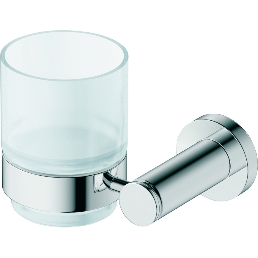 Duravit 99191000 - D-CODE falra szerelhető fogkefetartó, baloldali, fényes króm