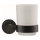Duravit 99204600 - D-CODE falra szerelhető fogkefetartó, jobb oldali, matt fekete