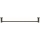 Duravit 99244600 - Falra szerelhető törölközőtartó D-CODE 64,5 cm matt fekete