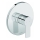 Duravit DC4210010010 - D-CODE falba építhető zuhanycsaptelep, fényes króm