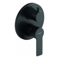 Duravit DC5210008046 - D-CODE falba építhető zuhanycsaptelep, matt fekete