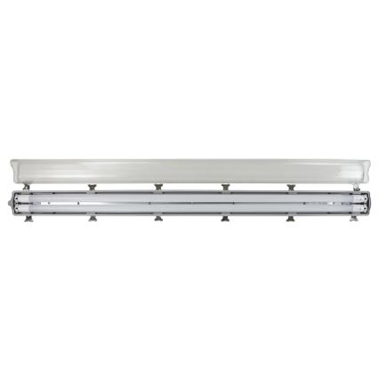 e2 elektro -LED Műszaki fénycsöves lámpatest CLASSIC-POWER 2xG13/18W/230V 4000K 126,8 cm IP65