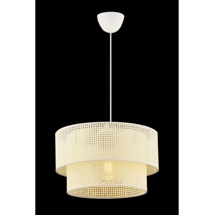 ECHO krémszínű kábeles függeszték 1x E27/60W/230V