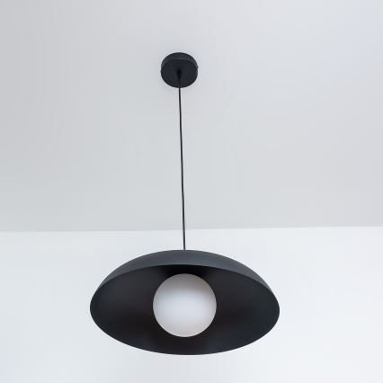 ECLIPSE kábeles függőlámpa 1xE27/15W/230V fekete