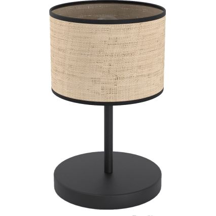 ECO asztali lámpa 1xE27/15W/230V bézs/rattan