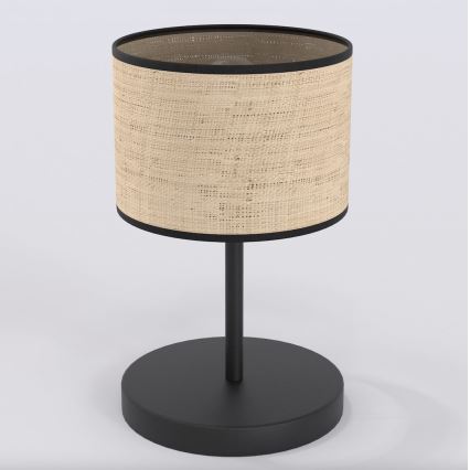 ECO asztali lámpa 1xE27/15W/230V bézs/rattan