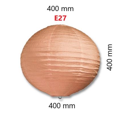 Lámpaernyő narancssárga átm. 40 cm