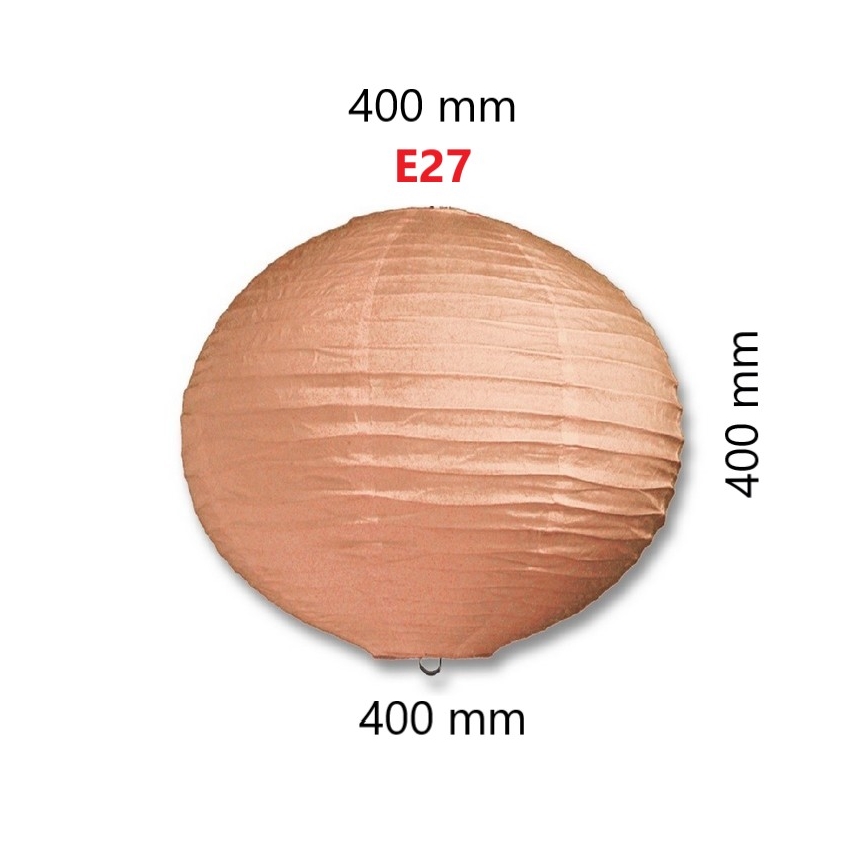 Lámpaernyő narancssárga átm. 40 cm