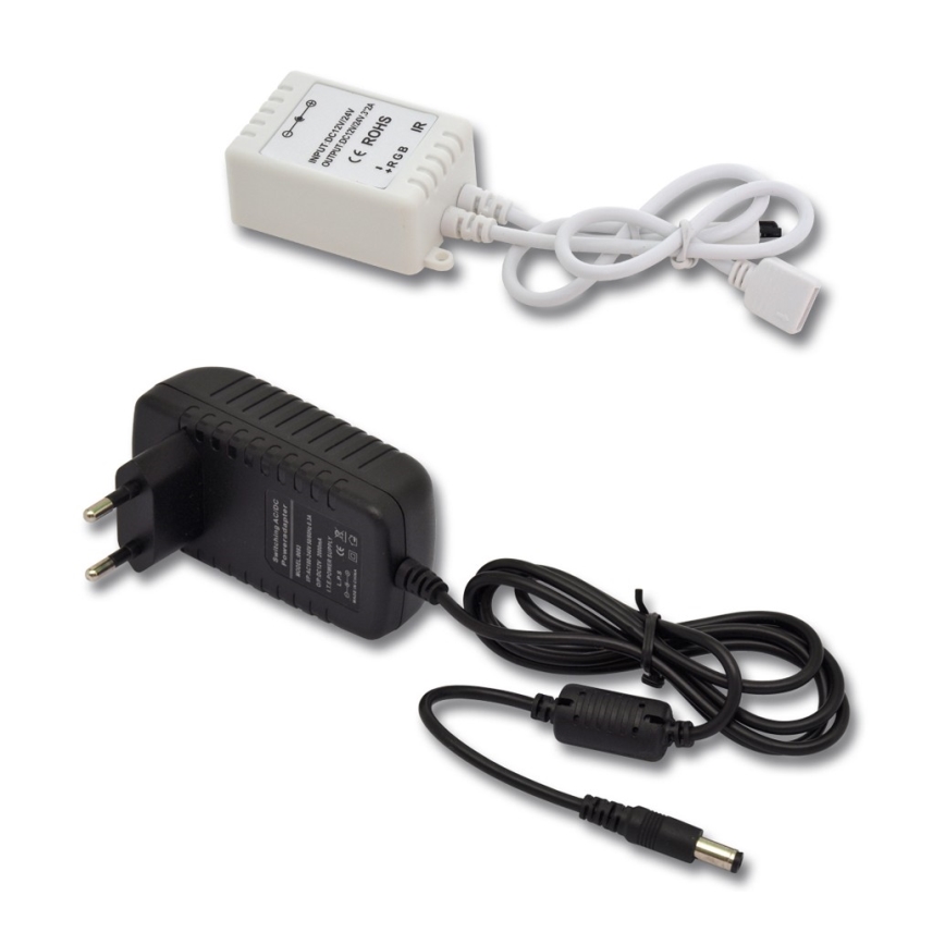 LED RGB szalag 5 m LED/72W/230V + távirányító