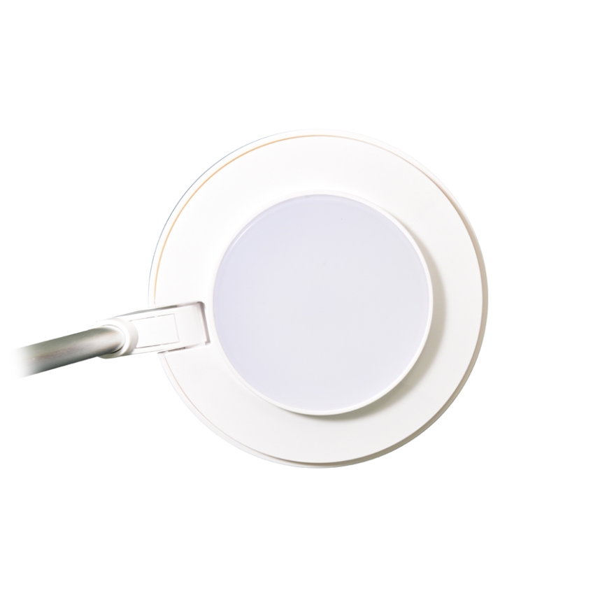 LED Dimmelhető érintős asztali lámpa LIMA LED/8W/230V USB ezüst