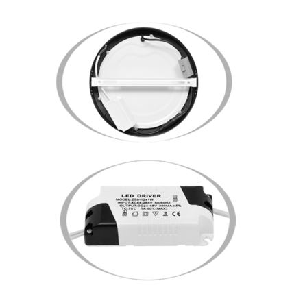 LED Mennyezeti lámpa LADA LED/12W/230V 3000/4000/6000K átmérő 17 cm fehér