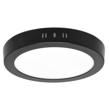 LED Mennyezeti lámpa LADA LED/12W/230V 3000/4000/6000K átm. 17 cm fekete