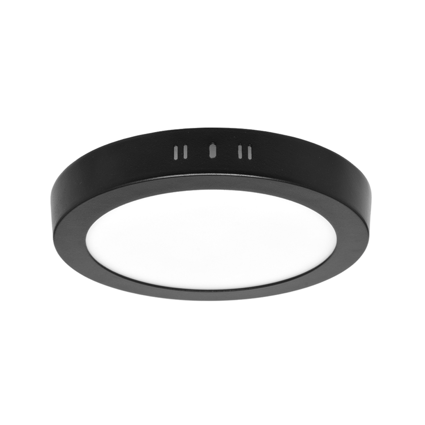 LED Mennyezeti lámpa LADA LED/12W/230V 3000/4000/6000K átm. 17 cm fekete